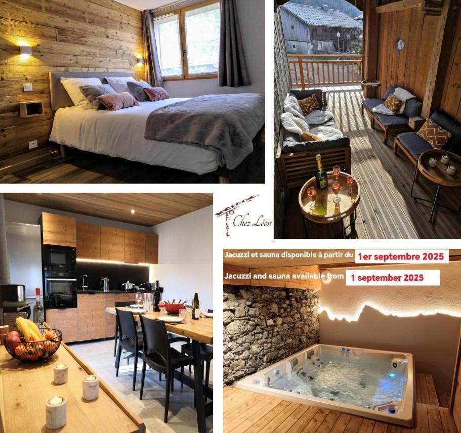 Chez Leon, Jacuzzi Et Sauna Des Le 1Er Septembre 2025 ซาโมอ็องส์ ภายนอก รูปภาพ